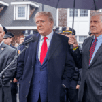 Trump va al velatorio de un policía en Nueva York y critica la criminalidad en la ciudad