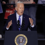 Interrumpen un acto de campaña de Biden con Obama y Clinton por su postura sobre Gaza