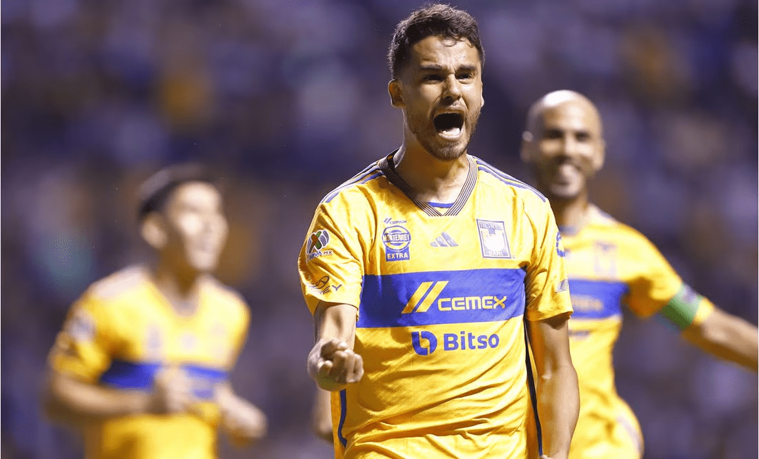 Tigres derrota a Puebla en espectacular partido en el Cuauhtémoc