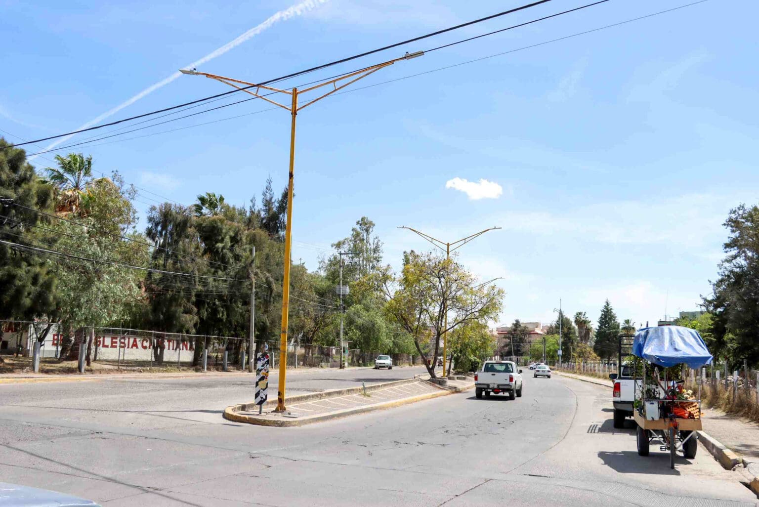 Cierres viales parciales en el Ojocaliente por limpieza de camellones