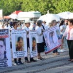 Piden no olvidar a sus desaparecidos
