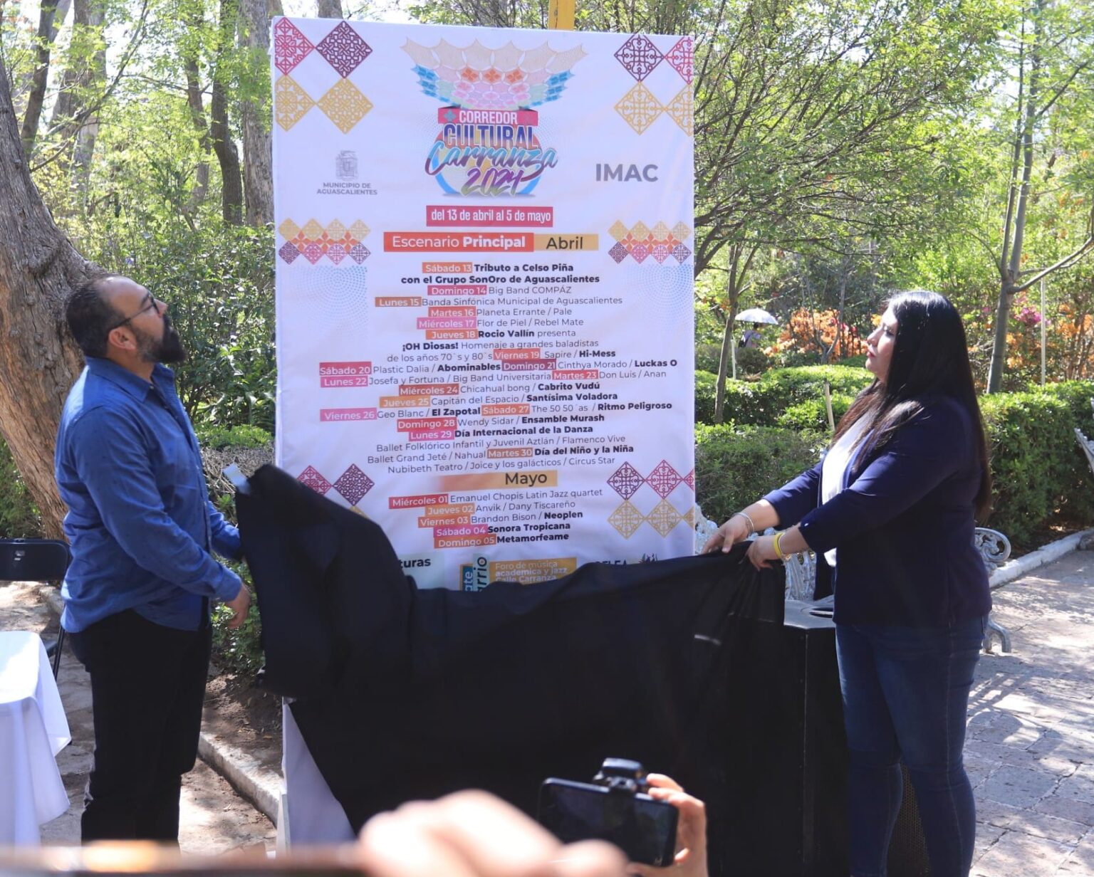 Presenta Municipio programa del Corredor Cultural Carranza para la FNSM 2024