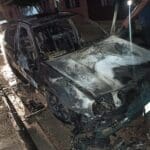 Se incendia vehículo en la comunidad Ojocaliente, Calvillo