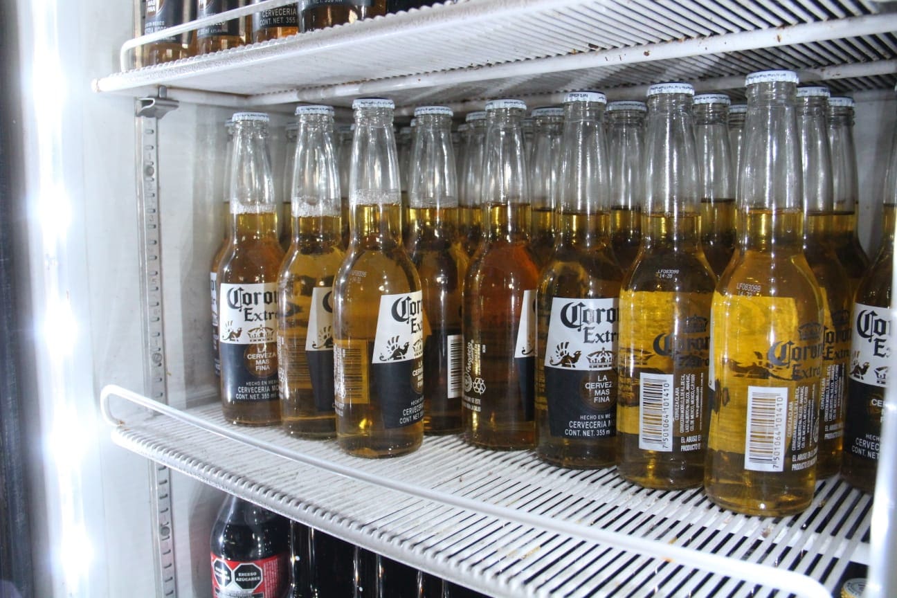 Por falta de ventas, no ha habido desabasto de cervezas en las tienditas