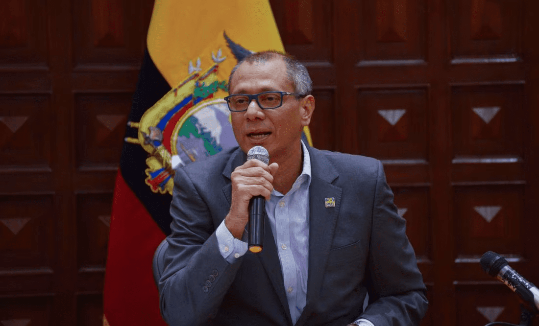 Dar asilo político a exvicepresidente Jorge Glas es ilícito: Ecuador