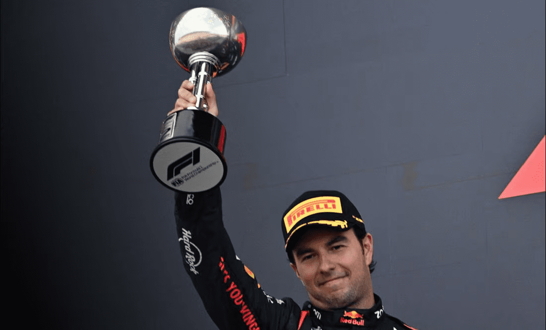 "Checo" Pérez llegó a 38 podios en la F1 tras el Gran Premio de Japón