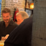 David Beckham llegó a Monterrey y disfrutó de una cerveza típica
