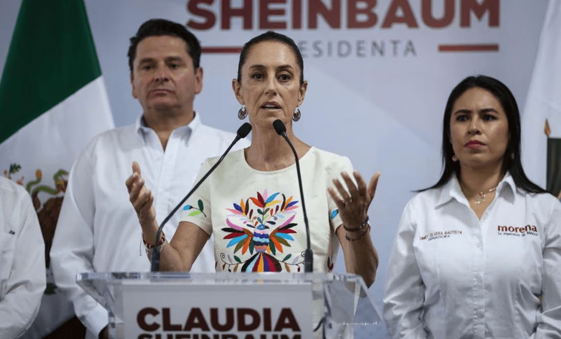 Sheinbaum critica candidatura de Ricardo Anaya al Senado