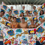 Selección de Natación Artística vende toalla para reunir recursos