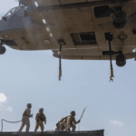 Un accidente entre dos helicópteros de las fuerzas japonesas deja siete desaparecidos