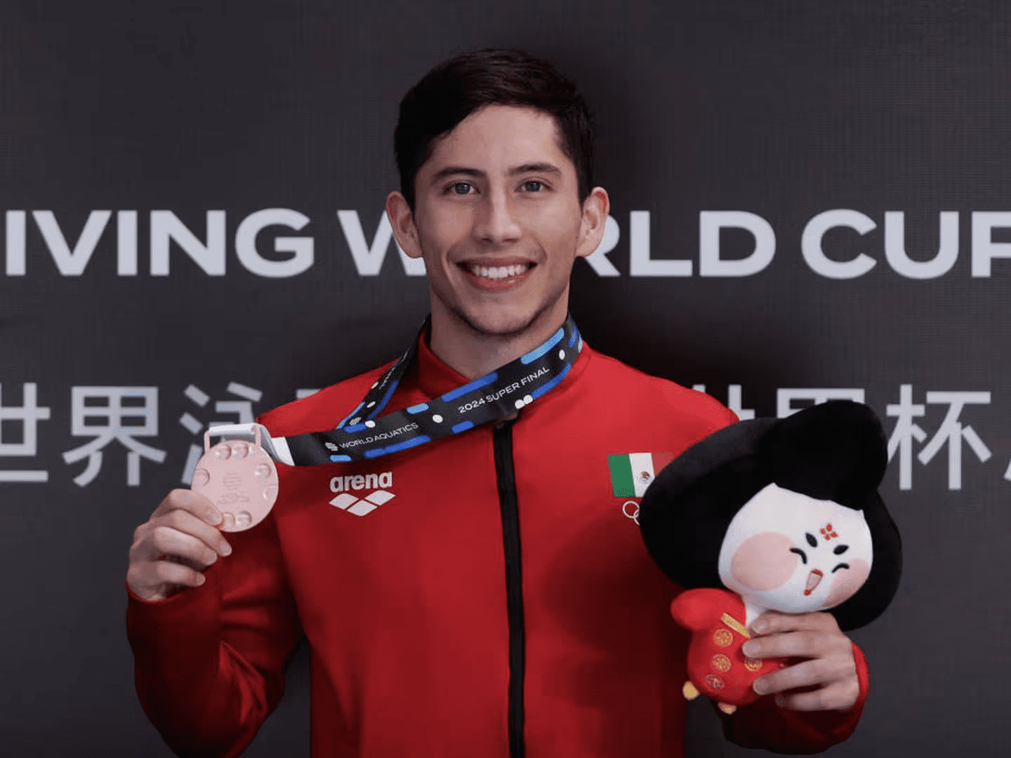 Randal Willars gana medalla de bronce en Final de Clavados en China