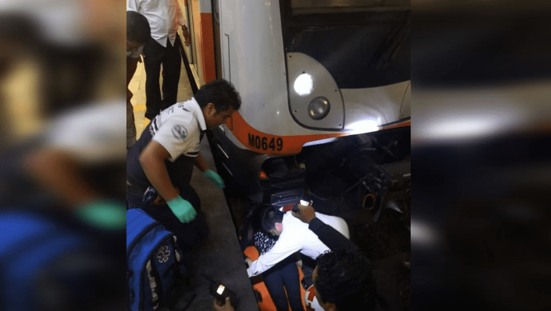 Mujer se arroja a las vías de Línea 9 del Metro CDMX