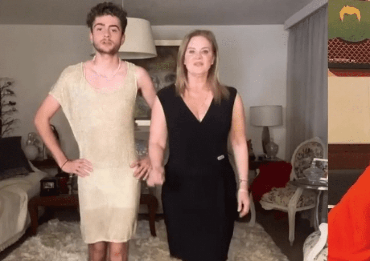 Érika Buenfil aprueba que su hijo use vestidos: "yo se los presto"