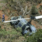 Un helicóptero militar se accidenta en la Amazonía de Ecuador con ocho personas a bordo