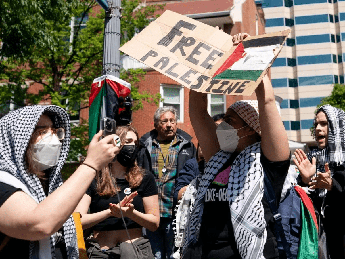Manifestantes por Gaza piden boicotear la cena de corresponsales de la Casa Blanca