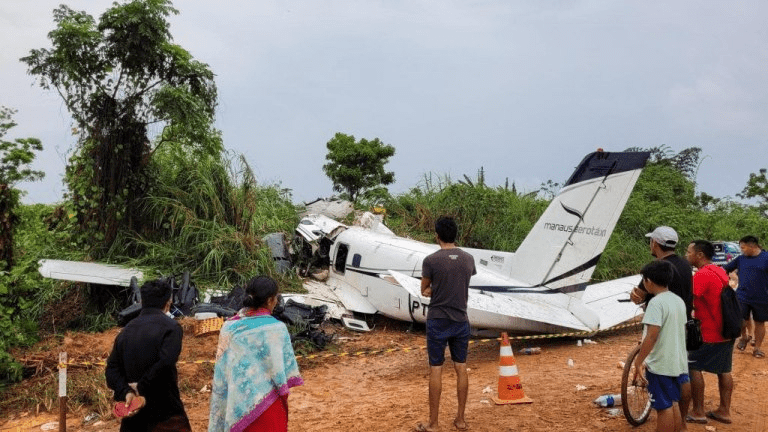 Una avioneta se accidenta en la Amazonía de Ecuador, sin víctimas
