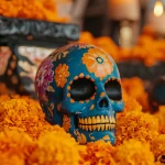 day dead celebration with altar 1