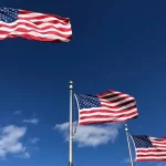 usa flags