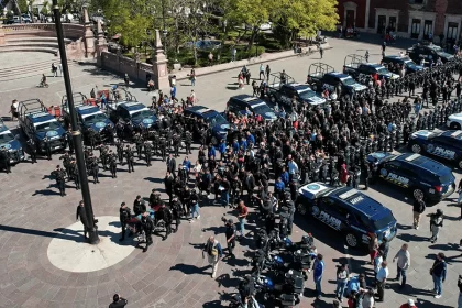 Aquí no nos vamos a hincar ante los criminales, dijo la gobernadora; pidió al Gobierno Federal haga su parte