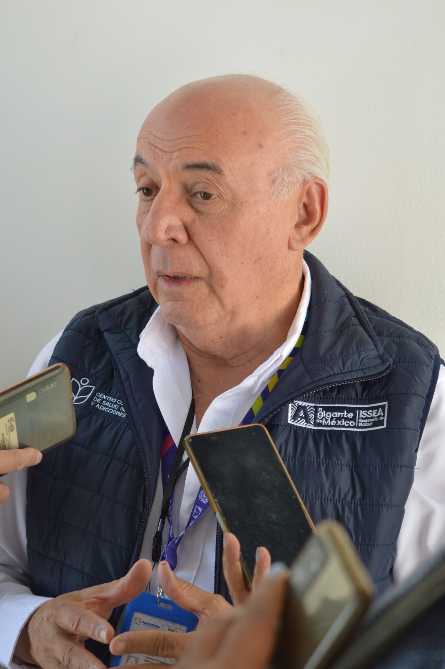 Héctor Grijalva Tamayo, director de Salud Mental y Adicciones
