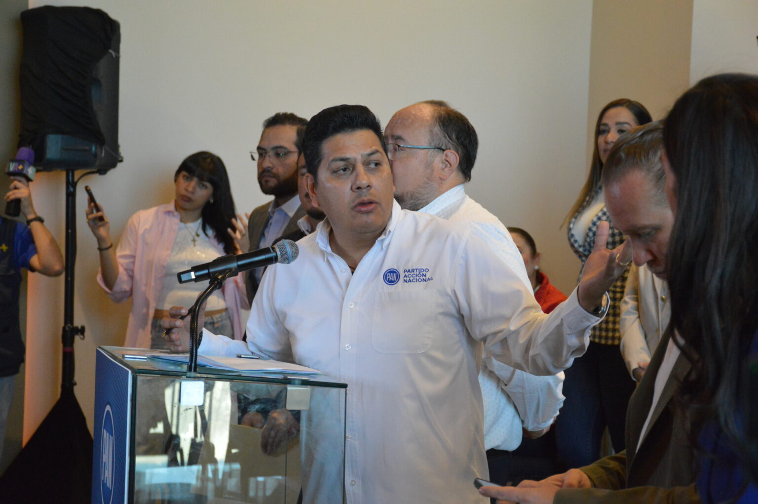 Javier Luévano Núñez, presidente del PAN en Aguascalientes