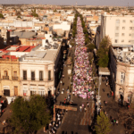 Marcha del 8M en Aguascalientes. Foto: Hidrocalidodigital / JLMNoticias.