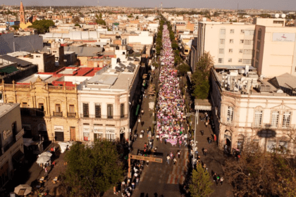 Marcha del 8M en Aguascalientes. Foto: Hidrocalidodigital / JLMNoticias.