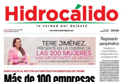 Portada Hidrocalido 28 de Marzo 2025