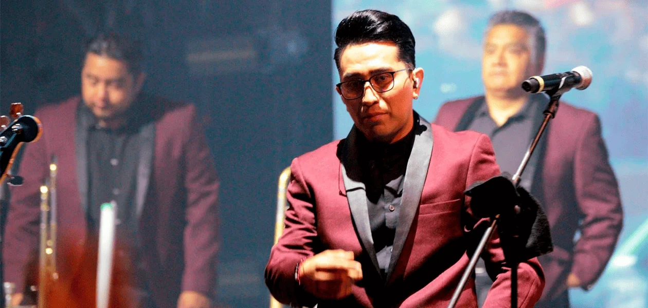 Con su musica los Angeles Azules pusieron a bailar a las familias