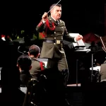 La Orquesta Sinfónica Militar y el Mariachi de la Guardia Nacional se presentaron en el Foro de las Estrellas