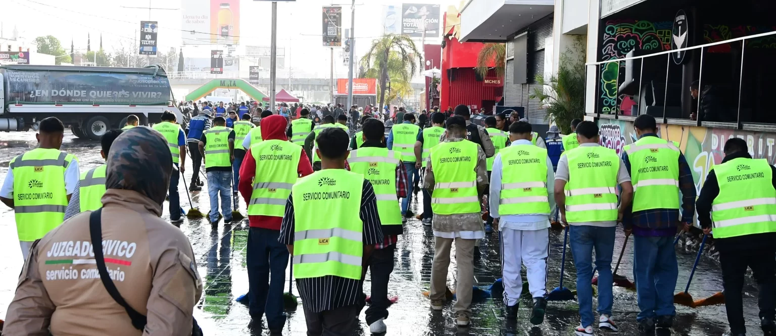 25 han optado por el servicio comunitario