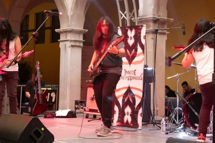 Una propuesta metalera fue lo que ofreció el Cuartel del Arte