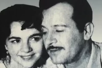 Lupita Torrentera en su juventud, durante la época de oro del cine mexicano.