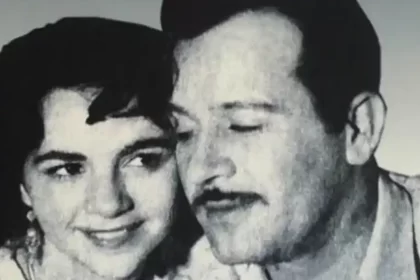 Lupita Torrentera en su juventud, durante la época de oro del cine mexicano.