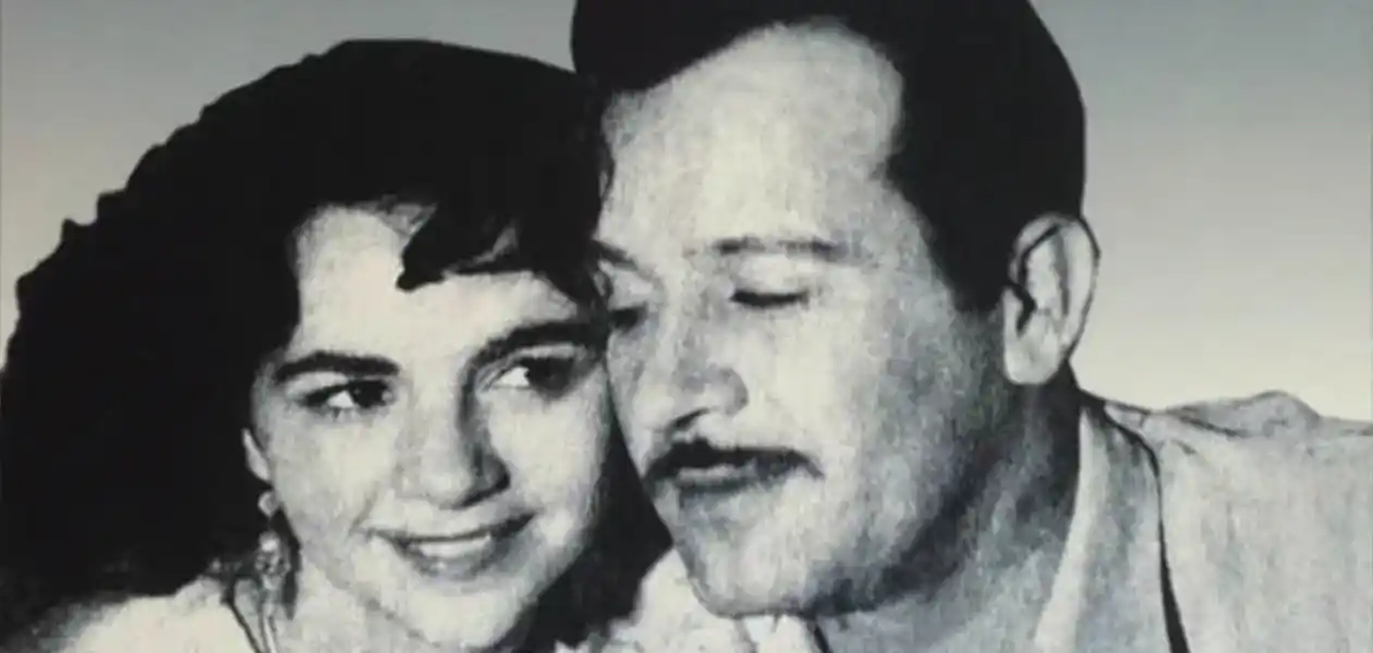 Lupita Torrentera en su juventud, durante la época de oro del cine mexicano.