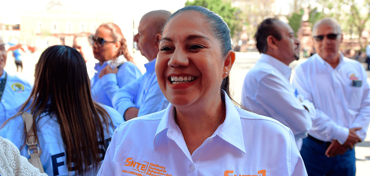 Adriana Ochoa Díaz, secretaria seccional del SNTE, aseguró que incremento no será menor a dos dígitos