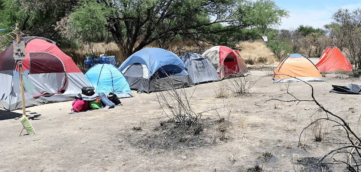 Campamentos de ambientalistas permanecerán en la pona para su resguardo