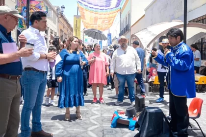 El alcalde capitalino Leo Montañez realizó un recorrido por el Corredor Cultural Carranza