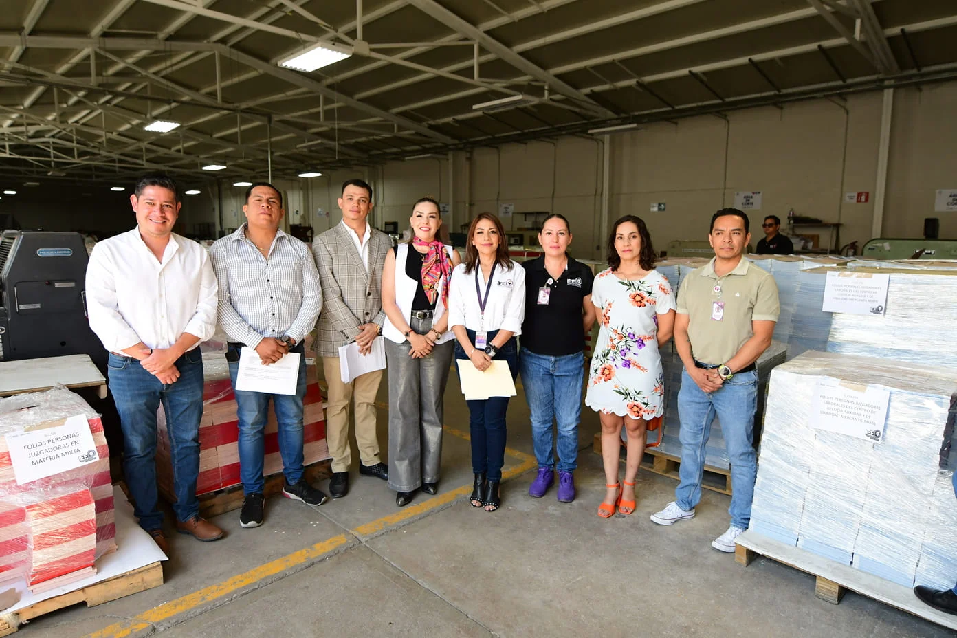 Entrega de boletas al IEE 3 1