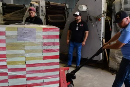 La producción de la documentación electoral se realizó en un lapso de 53 días, del 10 de marzo al 2 de mayo