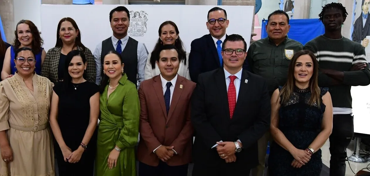 Alto Comisionado de las Naciones Unidas, en el marco de la firma del convenio con la fundación UNHCR ACNUR con el Congreso del Estado.