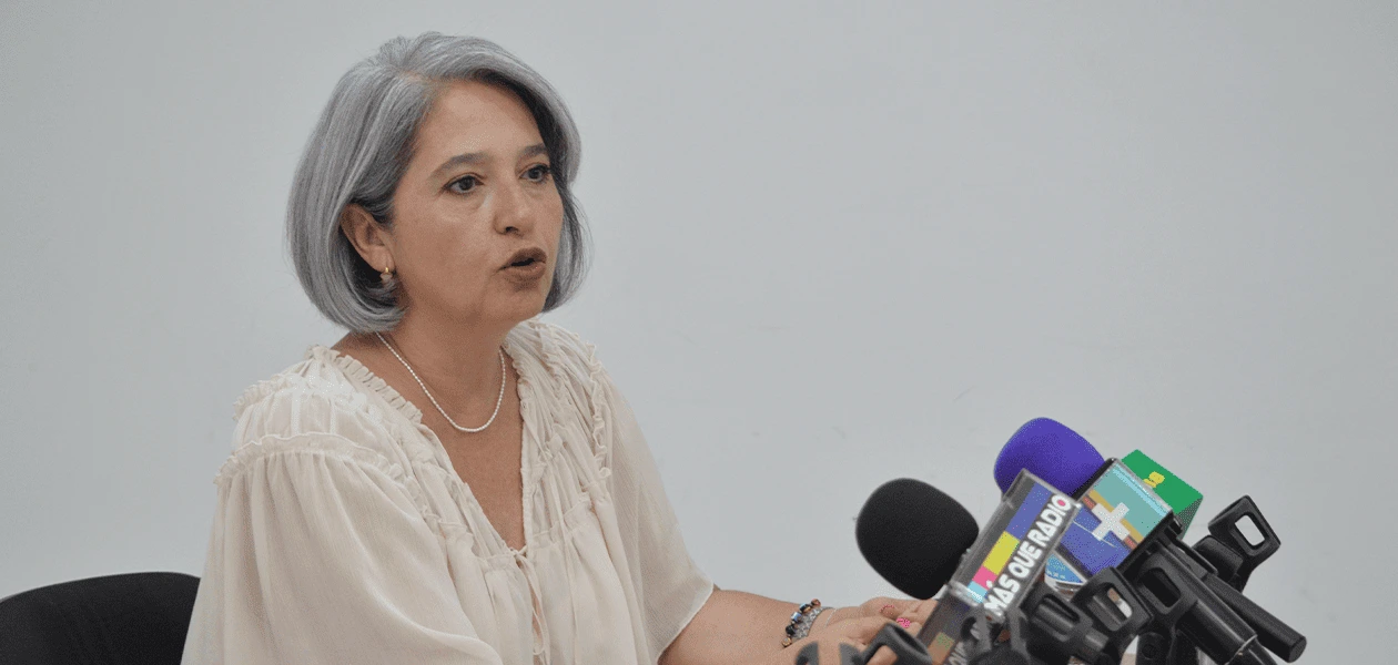 Karla Martorell, presidenta de la mesa de seguridad federal en Aguascalientes de COPARMEX