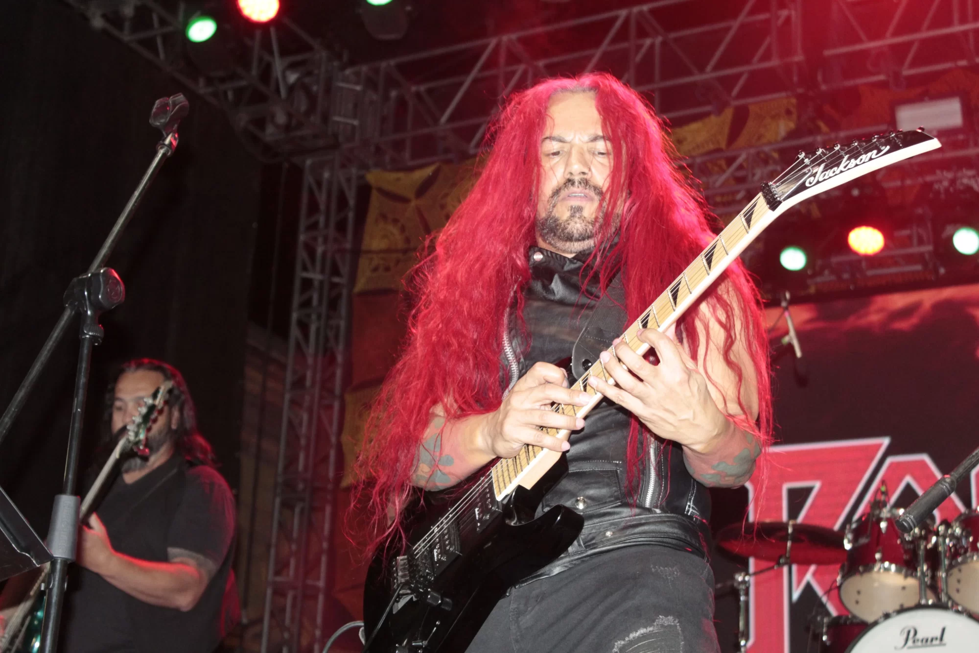 La banda local Rogero durante una de sus interpretaciones 1