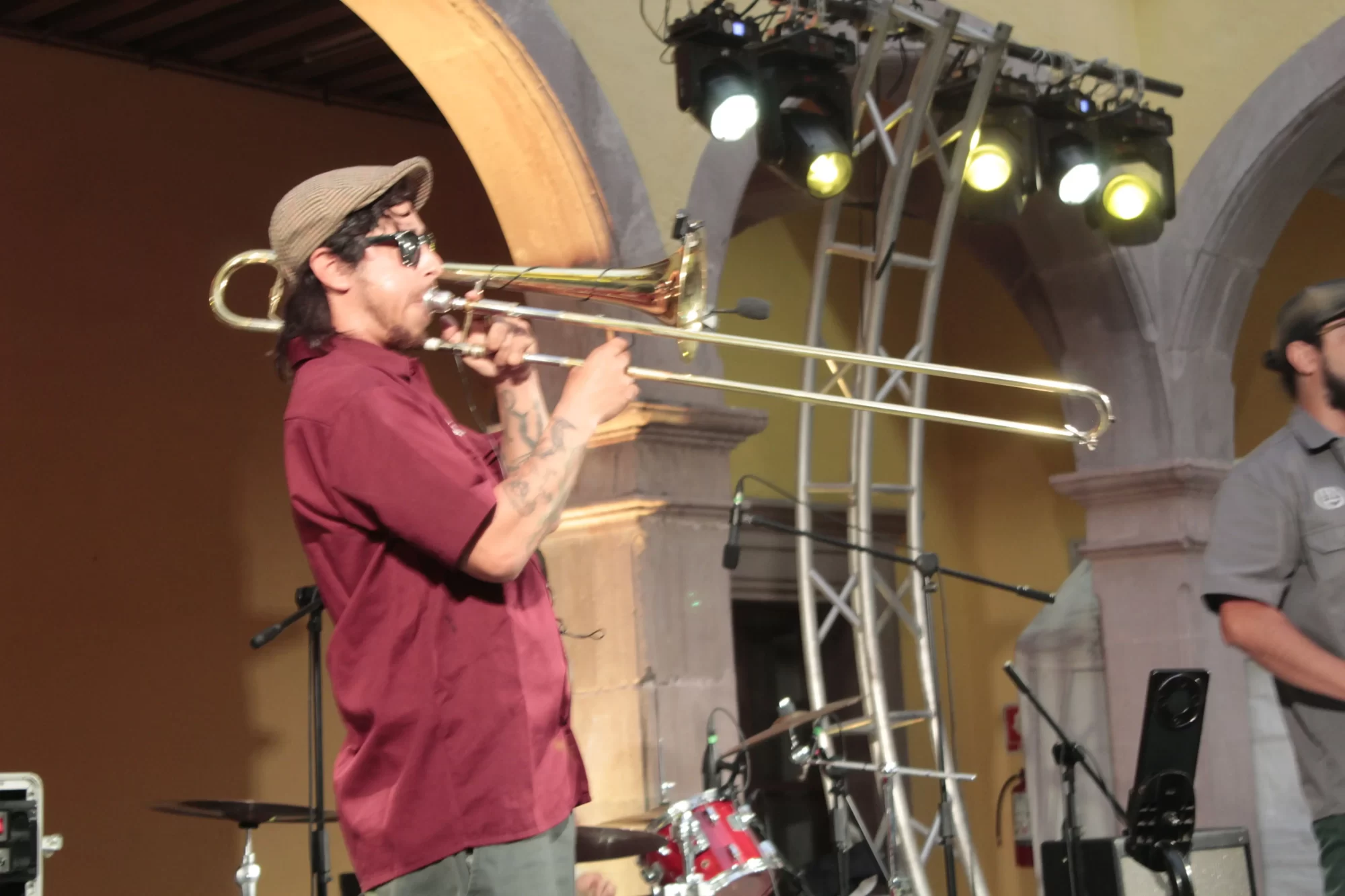 La trompeta fue uno de los instrumentos mas sobresalientes de la agrupacion Ruines