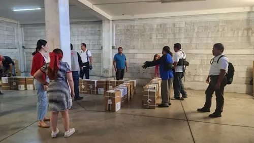 Una vez que llegaron las boletas, los consejos distritales iniciaron sus actividades inherentes al conteo de las mismas