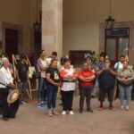 Se manifestaron pacíficamente en el Palacio Municipal de Aguascalientes