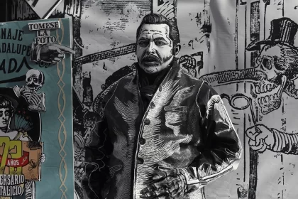 Miguel Moctezuma interpreta a José Guadalupe Posada en el Corredor Cultural Carranza