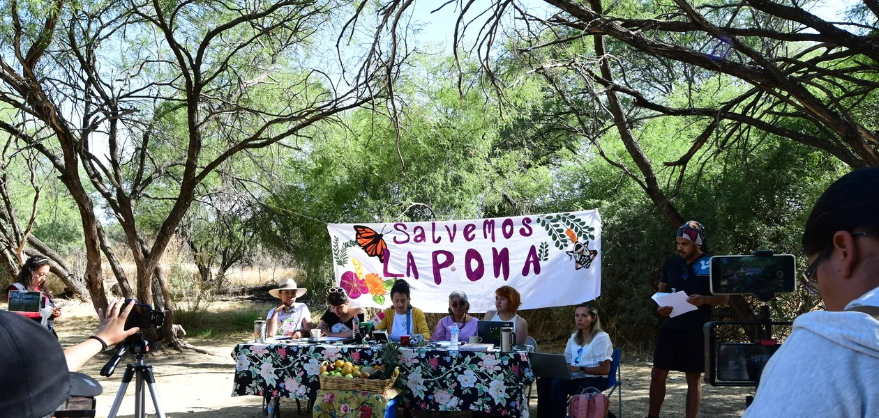 Rueda de prensa de Ambientalistas en La Pona 5 1 1