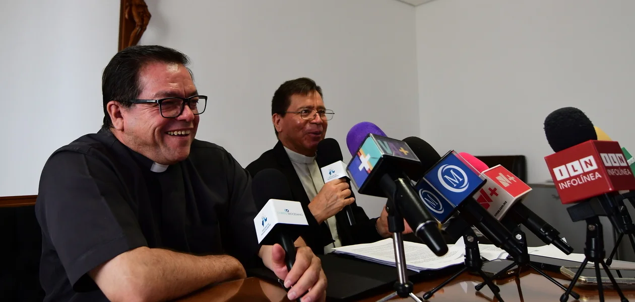 Rueda de prensa del obispado 3 1 1