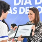 Para la gobernadora la educación ha sido un eje muy importante que se ve reflejado en la inversión sin precedentes en infraestructura educativa: Gutiérrez Reynoso